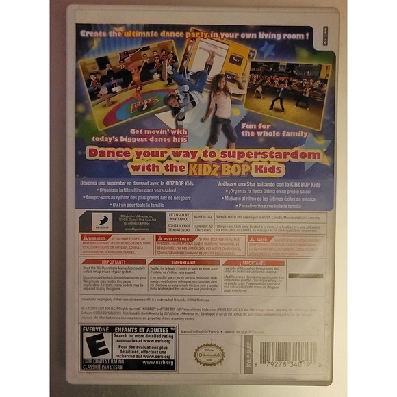 Kidz Bop Dance Party! The Video Game for Nintendo Wii - Picture 2 of 3
